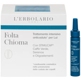 Abundante Cabello Tto. Anticaída para Él 12 Viales L`Erbolario